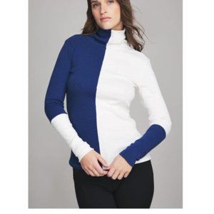 Alp N Rock Remi Blue White Turtleneck XS